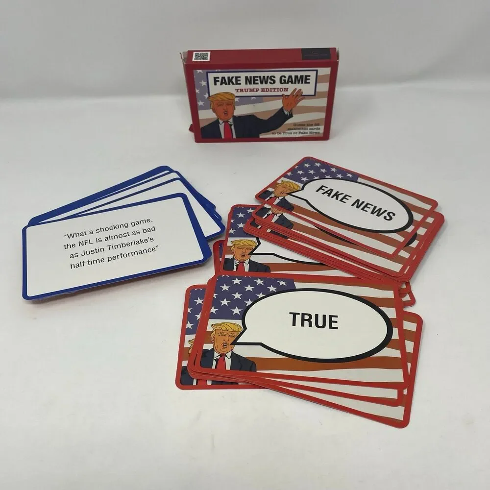 Fake News Game Trump Edition‎ Trivia Party Card Game